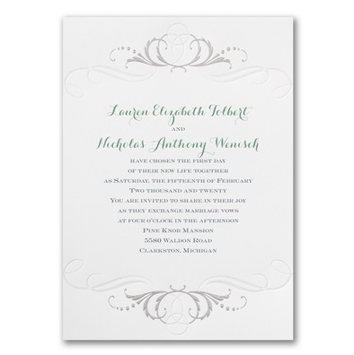 Elegant Wedding Invitations