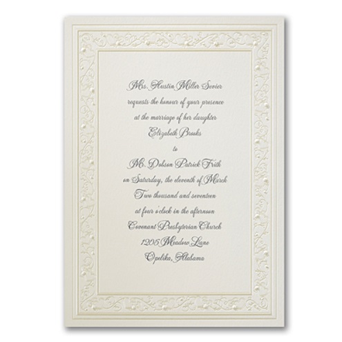 Heart Wedding Invitations