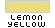 Lemon Yellow Wedding Ribbon