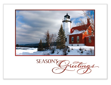 Lighthouse Christmas Cards