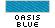 Oasis Blue Wedding Ribbon
