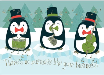 Penguin Christmas Cards