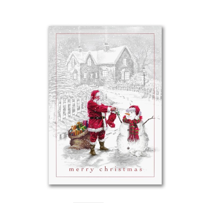 Santa Christmas Card