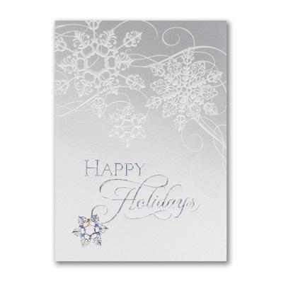 Silver Christmas Cards