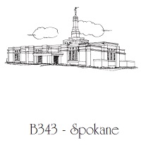 Spokane LDS Wedding Napkins