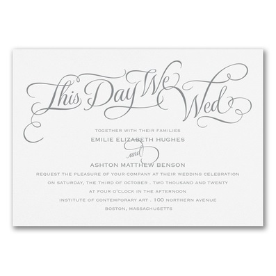 Carriage Coach Invitation