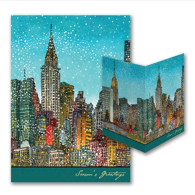 Wall Street Christmas Card