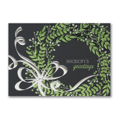 Wreath Christmas Cards